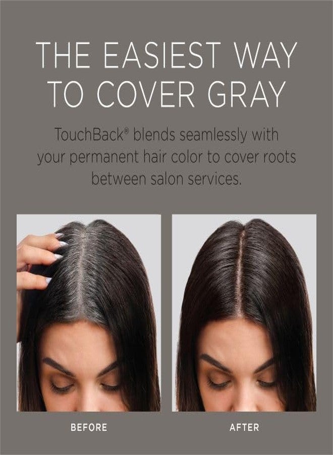TouchBack Pro Gray Root Touch Up Marker Applicator - Real Hair Color - Medium Brown - Image 3